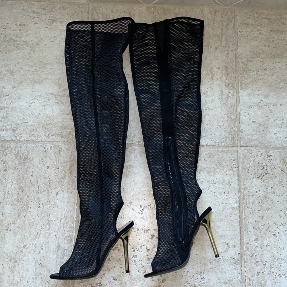 Knee high boots